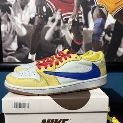 Travis Scott x Wmns Air Jordan 1 Retro Low OG SP Canary 