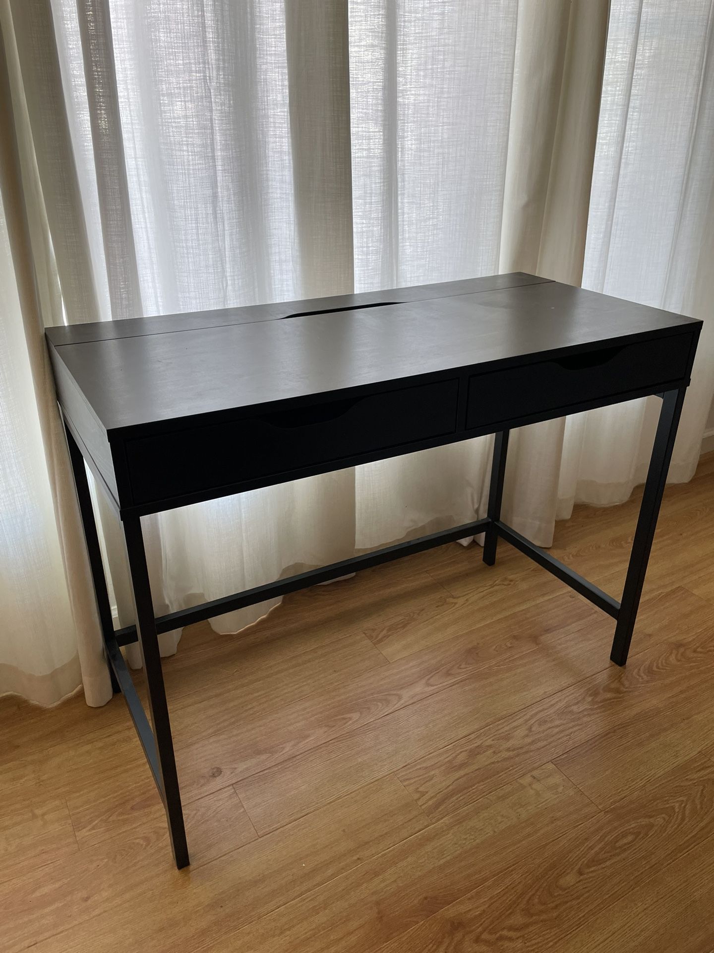 Black IKEA Desk Table