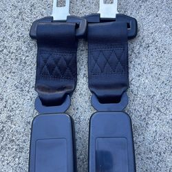2 Pieces Of Car Seat Belt Extender Universal Seat Belt Buckle Extension Buckle
