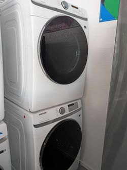 New Samsung washer and dryer