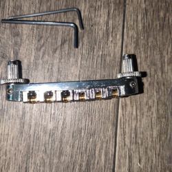 Electric Guitar Part.  Bridge For American Guitar Dimensions 