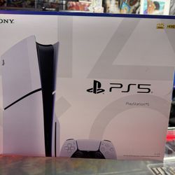 PS5 Slim Disc Edition w/FREE game  *TRADE IN YOUR OLD GAMES/CARDS FOR CREDIT TOWARDS THIS ITEM*