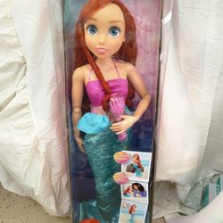 New Ariel Doll 2ft. 8 inches 