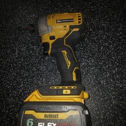 Dewalt Impact With Flex Volt Battery 
