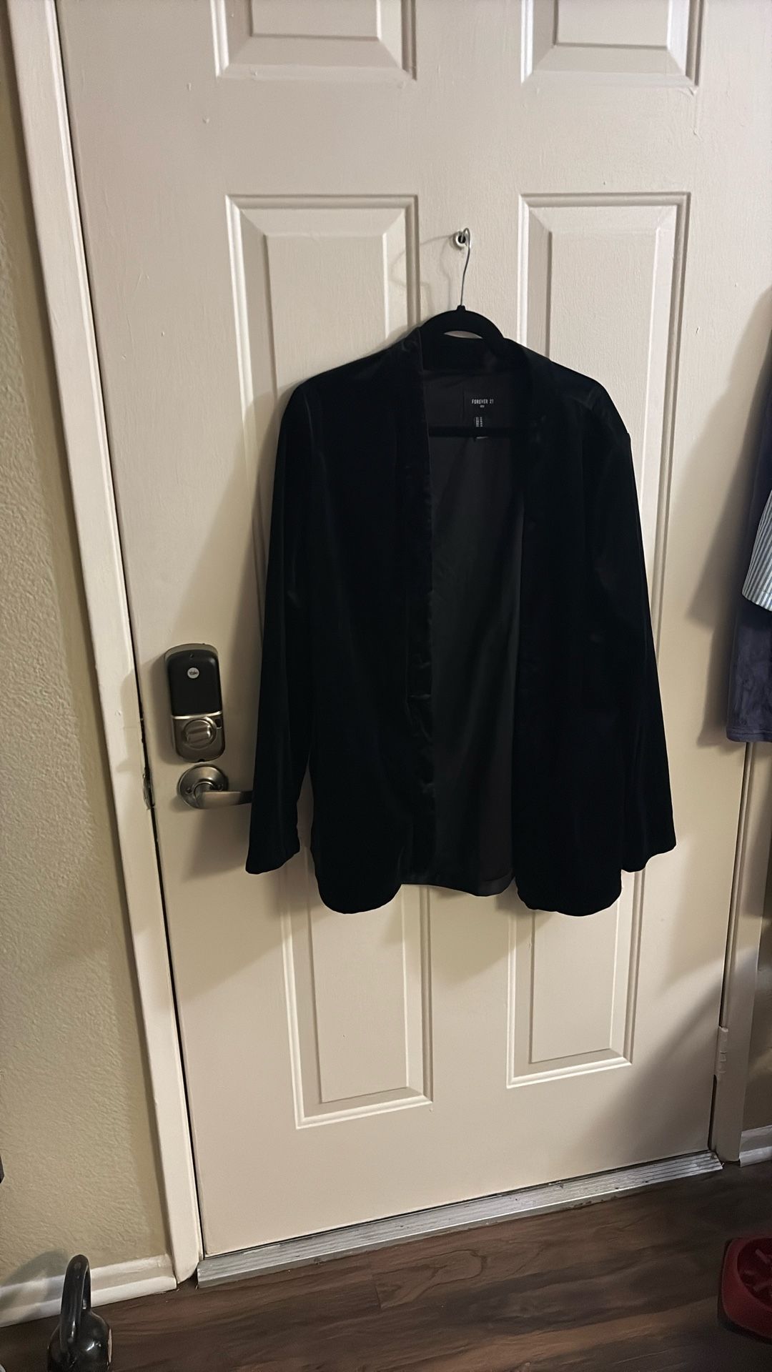 Men’s Black Velvet Jacket