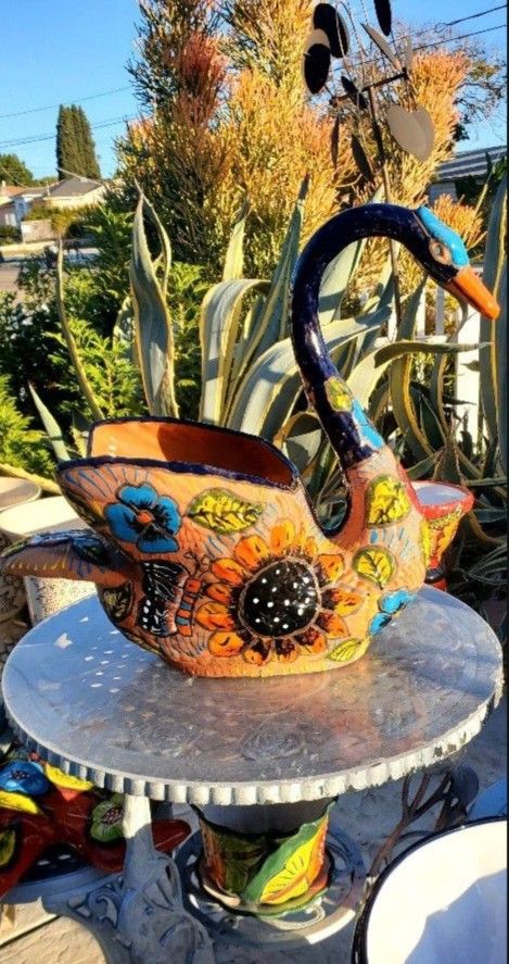 Bañeras Para Pajaritos ,macetas De Talavera, Y...