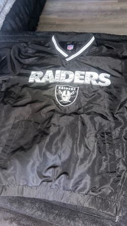 Raiders windbreaker size M but pretty big