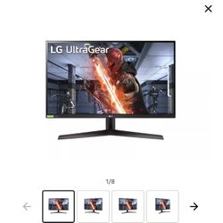27 Inch UltraGear QHD 1440P IPS 1ms 144Hz HDR Monitor with G-SYNC Compatibility
