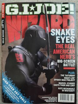 2009 Snake Eyes Wizard Magazine
