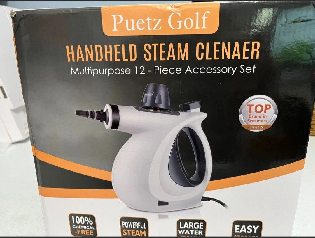 SALES til MARCH 10th!!! Puetz Golf Handheld Steam Cleaner (New) - $15.97