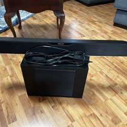 Klipsch Cinema 400 - 2.1 Home Theater Soundbar & Wireless Subwoofer