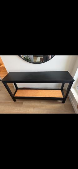 Black Console Table