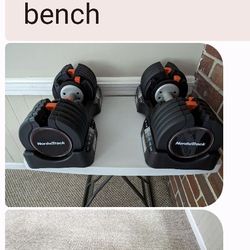 Work Out Dumb Bells And Bench