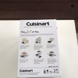 Cuisinart Coffee Maker Stainless Steel/Hot Water Tea for Sale in Oceanside,  CA - OfferUp
