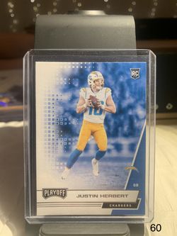 Justin Herbert Rookie Card 