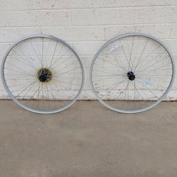 Pair of Two 26-Inch Bicycle Bike Wheels / Rims - $30/Pair