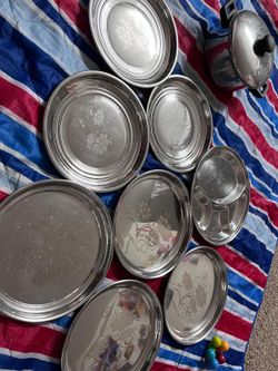 Kitchen steel plates new