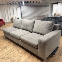 Delivery Available pottery barn, gray sectional piece
