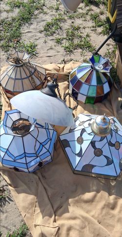 Stained glass lights