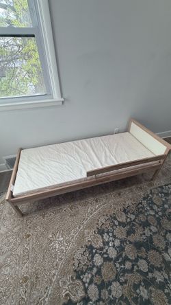 IKEA Toddler twin bed with mattress