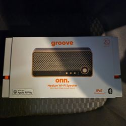 Onn WiFi Bluetooth Waterproof Speaker 