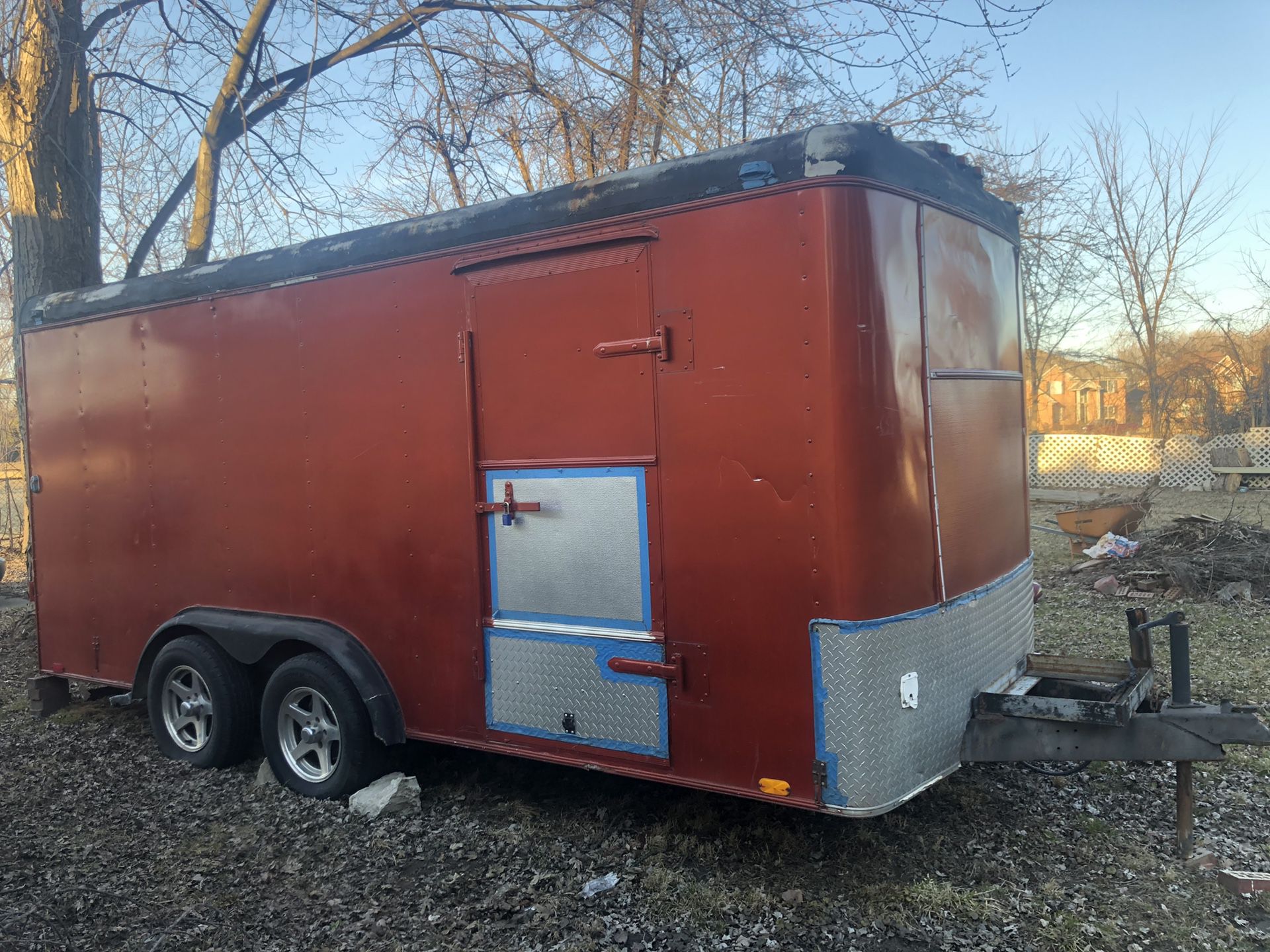 16ft x 7ft cargo trailer