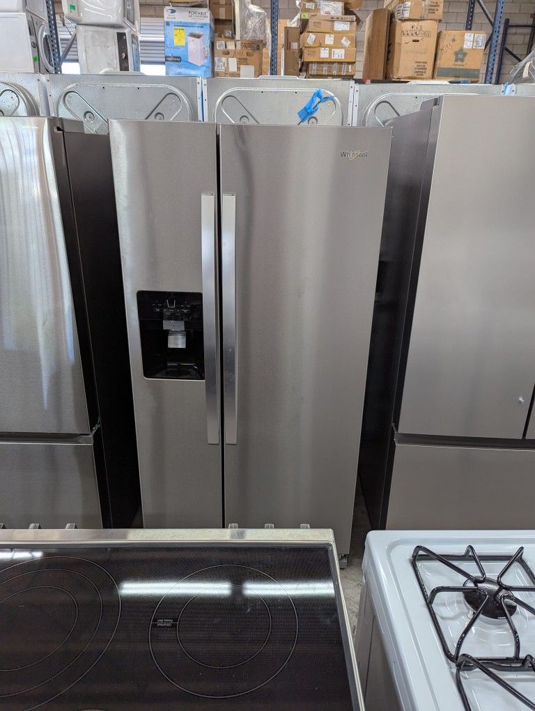 Whirlpool Side By Side Water And Ice Dispenser New