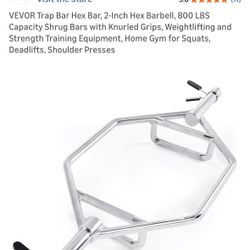 Trap Bar and plate rack