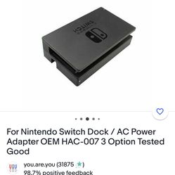 Nintendo Switch Dock