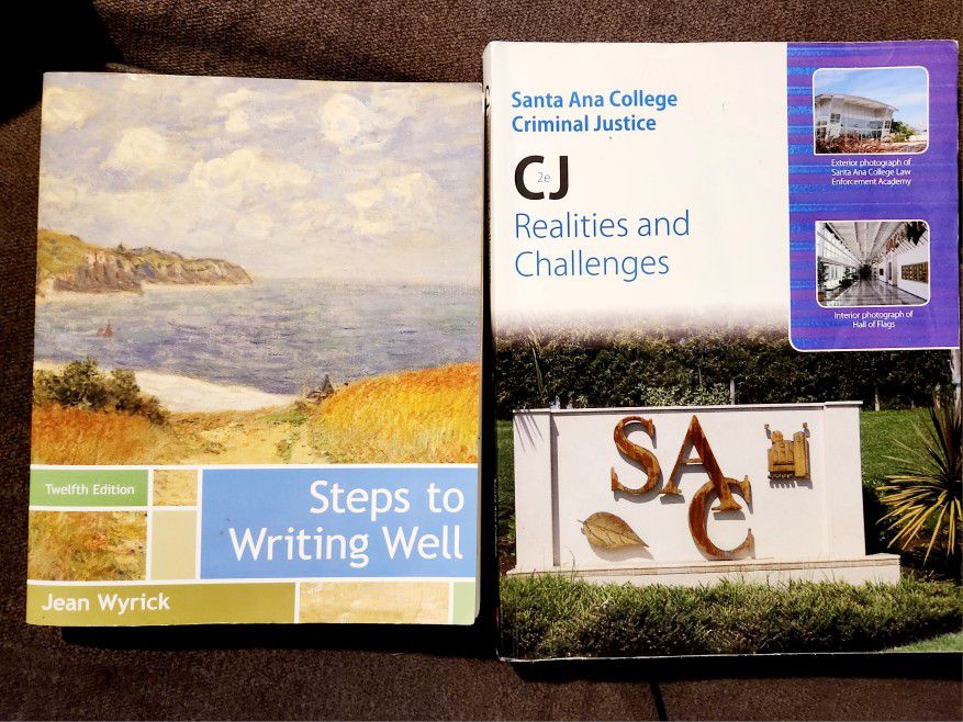 Santa Ana College Textbooks 