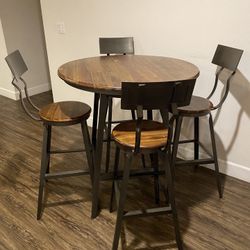 World Market Hudson Pub Table Set