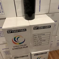 Black Shrink Wrap Plastic Wrap Delivery Available 