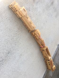 Wood train $50’