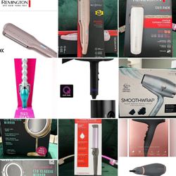 Hair. Tools Bundle Flatiroms Blowdryers Clippers And More 