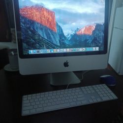 Computer. Apple I-Mac 21.5" Screen. LIKE NEW! Recently Professionally Refurbished With New Operating System. Works Like New. FIRM PRICE 