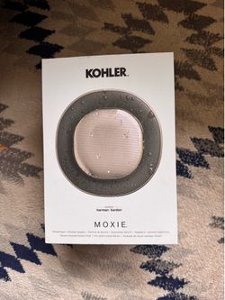 Kohler Moxie Showerhead Wireless Speaker Brushed Nickel