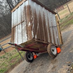 4x8 enclosed harbor freight trailer