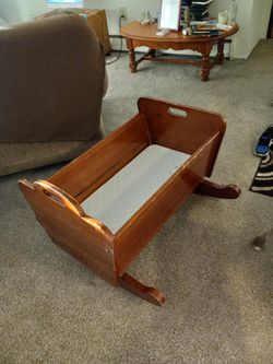 Wooden Cradle