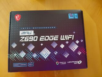 Msi Z690 Edge Wifi Ddr5 Motherboard