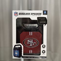 49er Bluetooth Speaker with  LED lights