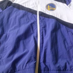 Warriors Windbreaker Jacket XL