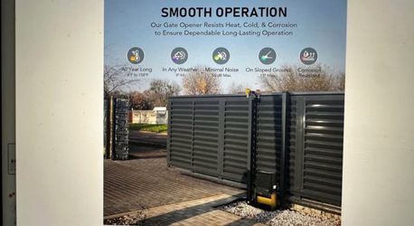 Brand new 3300lb sliding gate opener for up to 40ft driveway