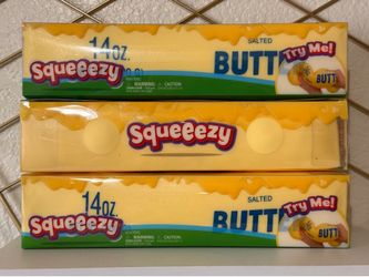 Squeezy giant butter squishy