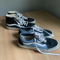 Vans Old Skool Shoes Sneakers Lot M7.5 / W9