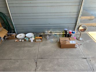 Mirror & Misc Household Items