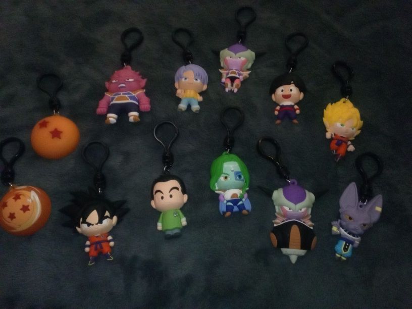 Dragon Ball Z Bag Clips 