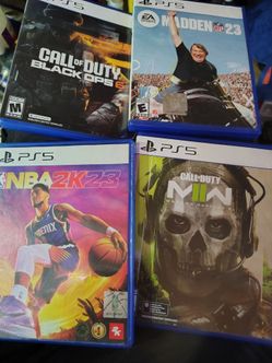 PS5 Games Bundle – Lot of 4