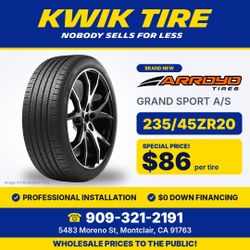 NEW 235/45ZR20 2354520 Arroyo GRAND SPORT A/S Tires – 30% OFF