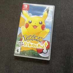 Nintendo Switch Lets Go Pikachu
