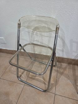 Vintage Acrylic Folding Chair